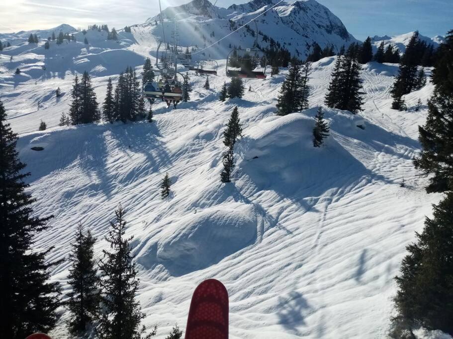 L'Appartement Les Bossons En Lisiere De Foret Dans Le Chalet Genepi Arêches Zewnętrze zdjęcie