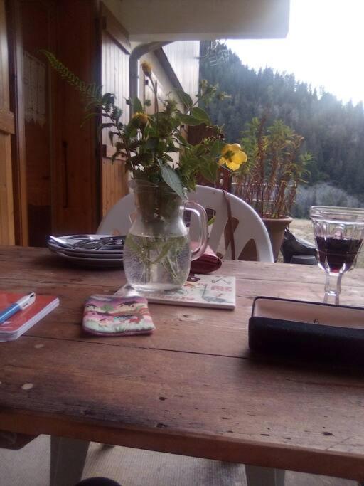 L'Appartement Les Bossons En Lisiere De Foret Dans Le Chalet Genepi Arêches Zewnętrze zdjęcie